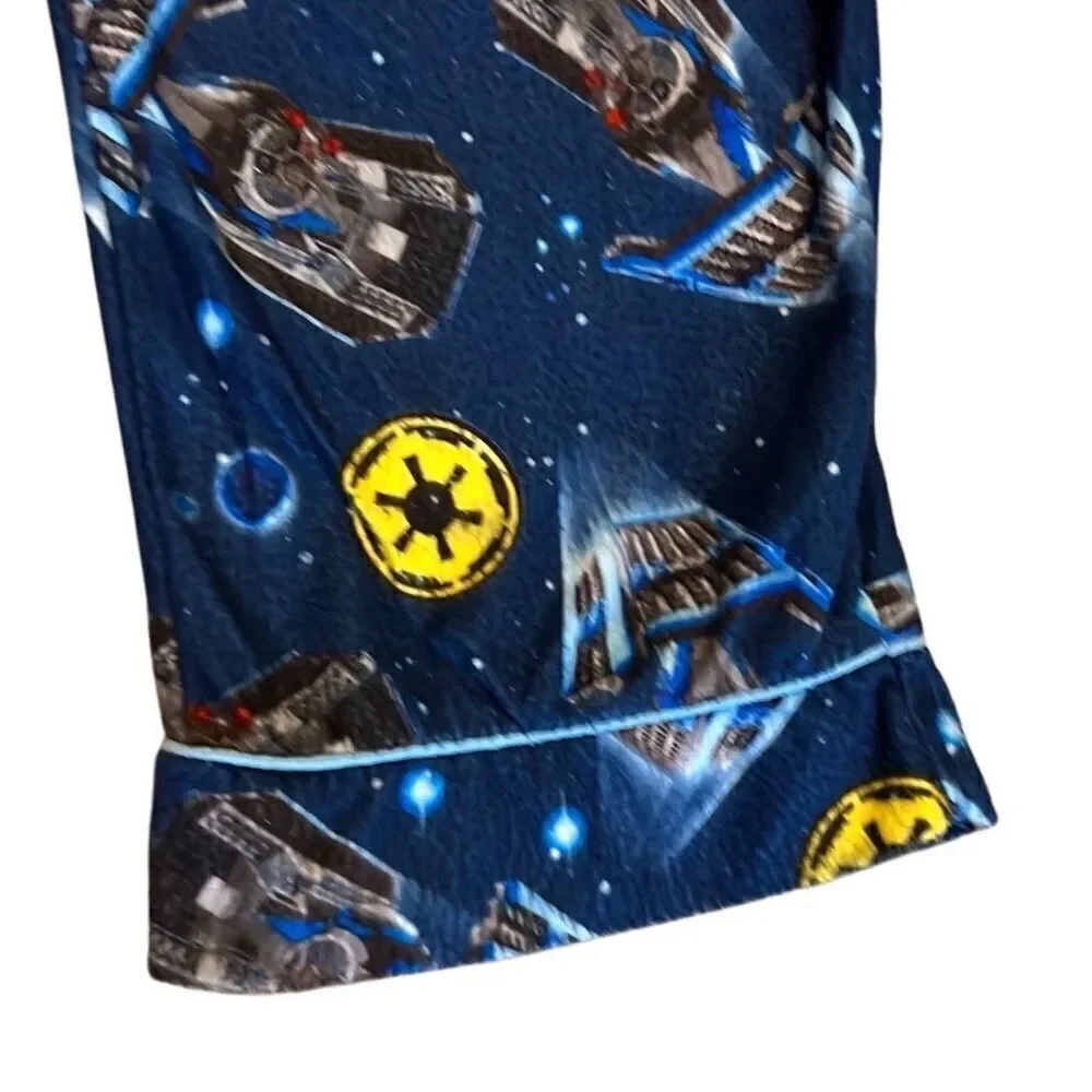 Space PJ Pajama Youth Medium Pants Elastic Waist
